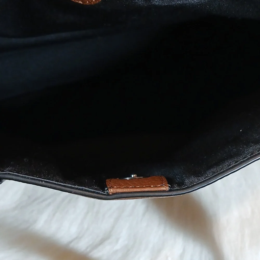 Coach Hamilton Brown Leather Double Zip Men's Briefcase/ Shoulder Bag - Picture 6 of 16